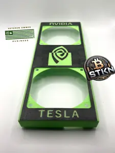 ⚡ Nvidia Tesla K80 ⚡80mm - Quiet Cooling Fan Adapter - Home AI