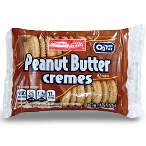 Uncle Al's Peanut Butter Cremes Cookies, 5 Oz, 2 Packs