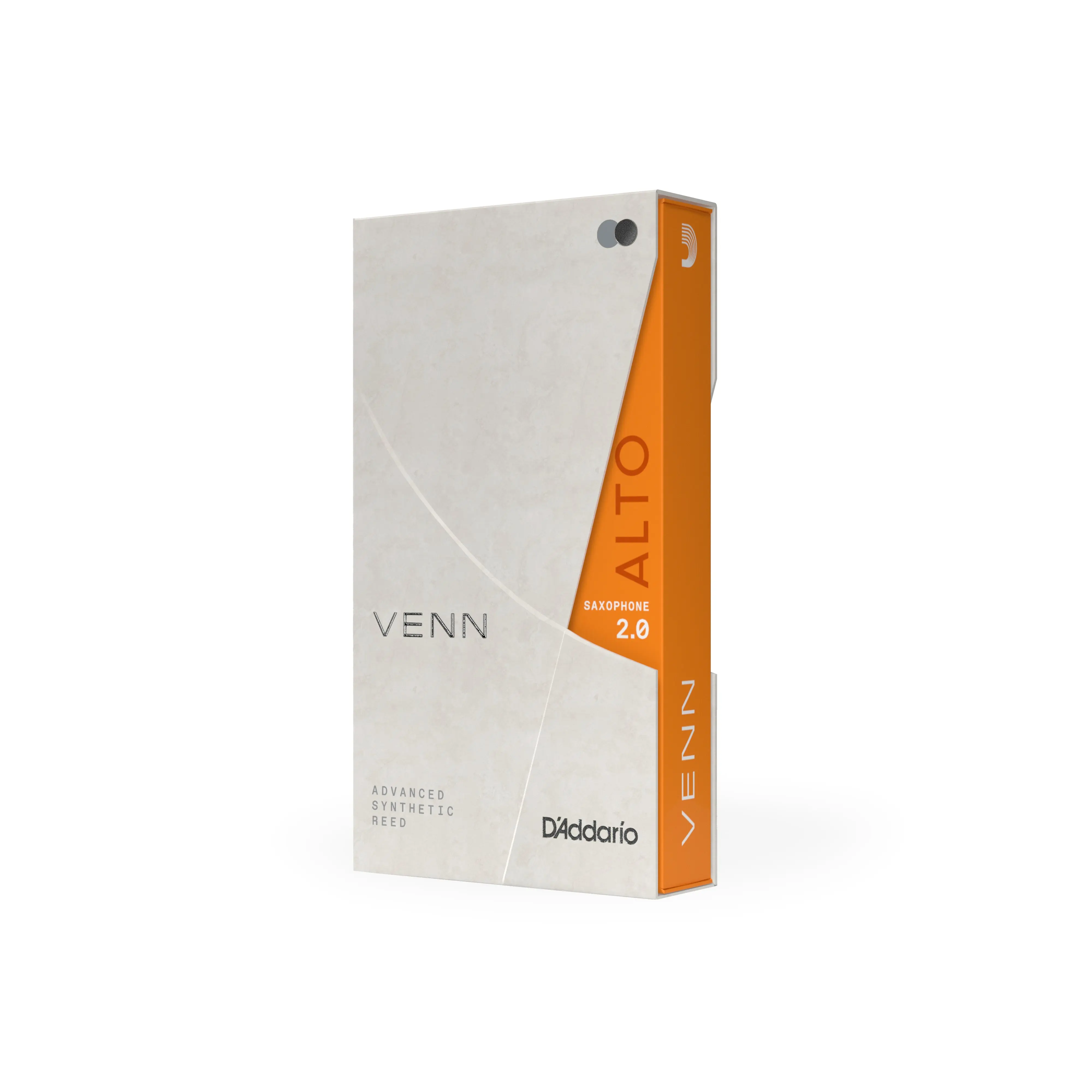 D'Addario VENN Alto Saxophone Reed, G2, Strength 2.0, 1-Pack