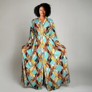 Binta Opened abaya Kimono Butterfly abaya