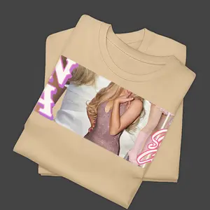 Graphic Fan Shirt, Y2K Aesthetic Pop Star Tee, Concert Outfit, Vintage Style Retro Music Merch Fashion Cotton, Full Colors, Full Sizes, For Men, For Women