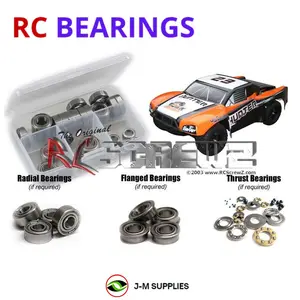 RCScrewZ Metal Shielded Bearing Kit dhk006b for DHK Hobby Hunter/BL RC Car | PRO