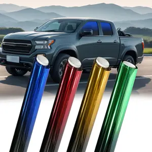 19"x118" Automotive Two Color Window Tint Film Easy Installation Car Gradients Sunshade Film for Sunshade & Privacy Protections