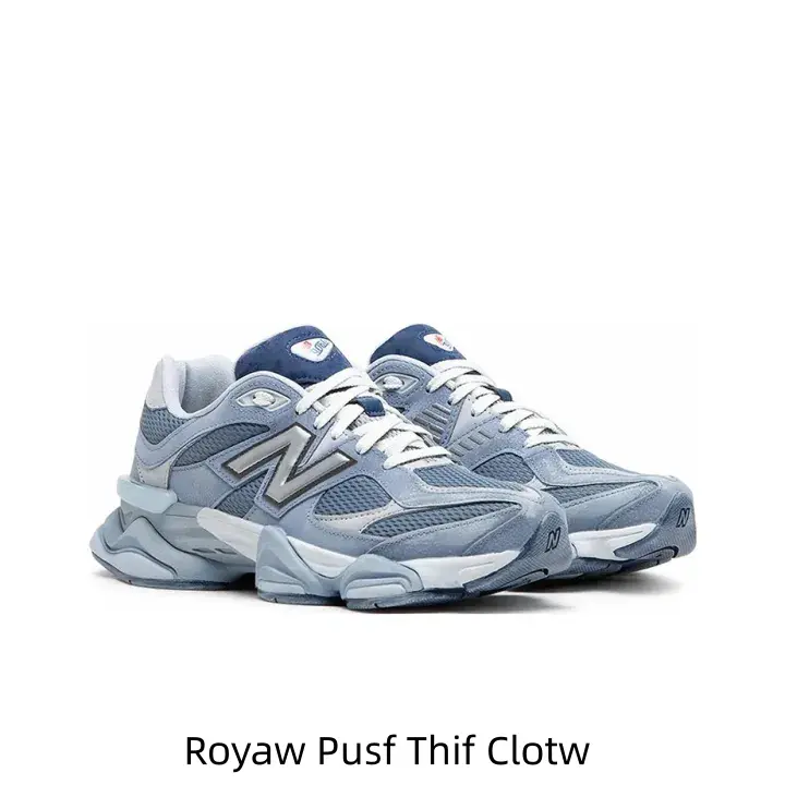 Pastel Dusty Blue Suede Mesh Chunky Dad Collectible Sneakers Silver Contrast Side Logo Sculpted Pale White Multi-layer Midsole Soft Cool Blue Retro Street Hobby Display Lifestyle Footwear