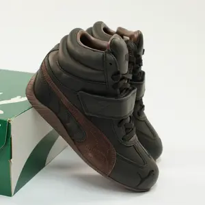 Puma Speedcat Wedge Black Chocolate Brown Women's Sneaker - Authentic Brand New Shoes 408120-02