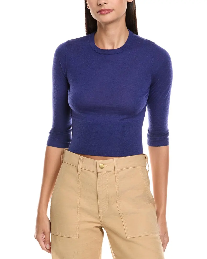 N.PEAL Crop Cashmere Sweater