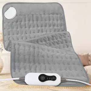 Relieve menstrual cramps and body aches with this portable heating pad. 24“ x 12” size. Features 2-hour auto shut-off and 3 heat settings. Soft flannel cover. Perfect holiday gift for heating shoulders, legs, knees, and more. microwavable  dogs Adjustable