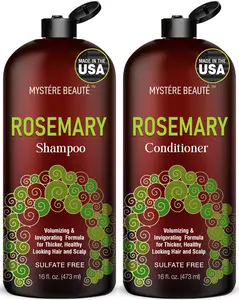 Mystere Beaute Rosemary Shampoo and Conditioner