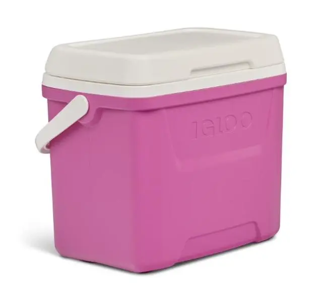 Igloo 28 QT Laguna Hard-Sided Ice Chest Cooler, Pink