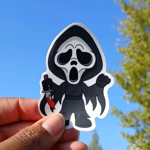 Ghostface Sticker -  Cartoon Character Sticker for Spooky Season