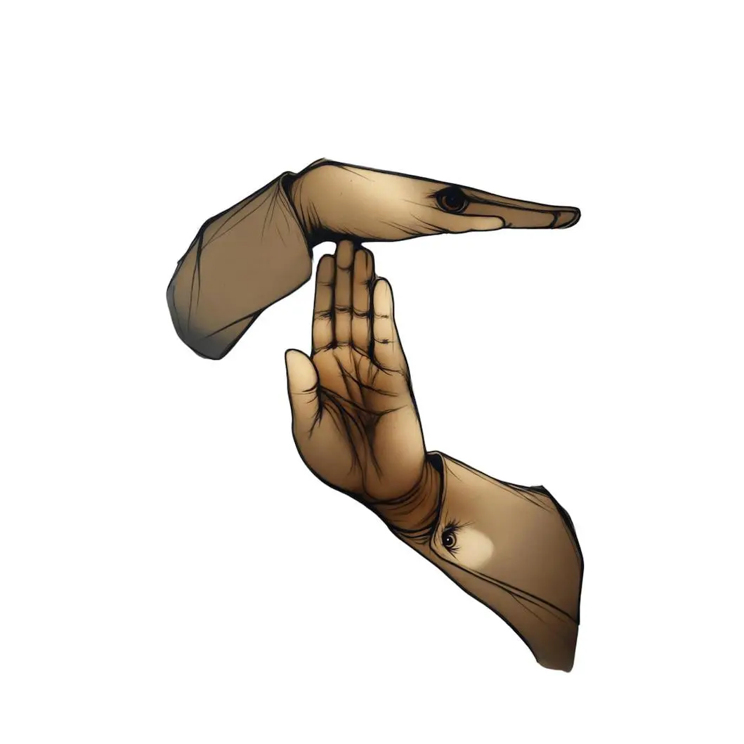Sayyed Hassan Nasrallah Hand Symbol Sticker, Lebanon, Free Palestine #2