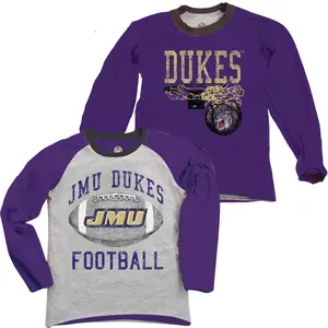 James Madison Dukes Youth LS Inside Out Tee