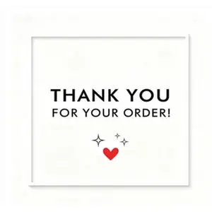 A thank-you letter to the buyer