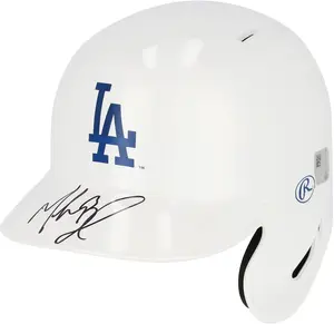 Mookie Betts Los Angeles Dodgers Autographed Rawlings Alternate Chrome Mini Batting Helmet - Fanatics Exclusive - Fanatics Authentic Certified