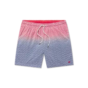 Youth Dockside Swim Trunk - Herringbone Fade