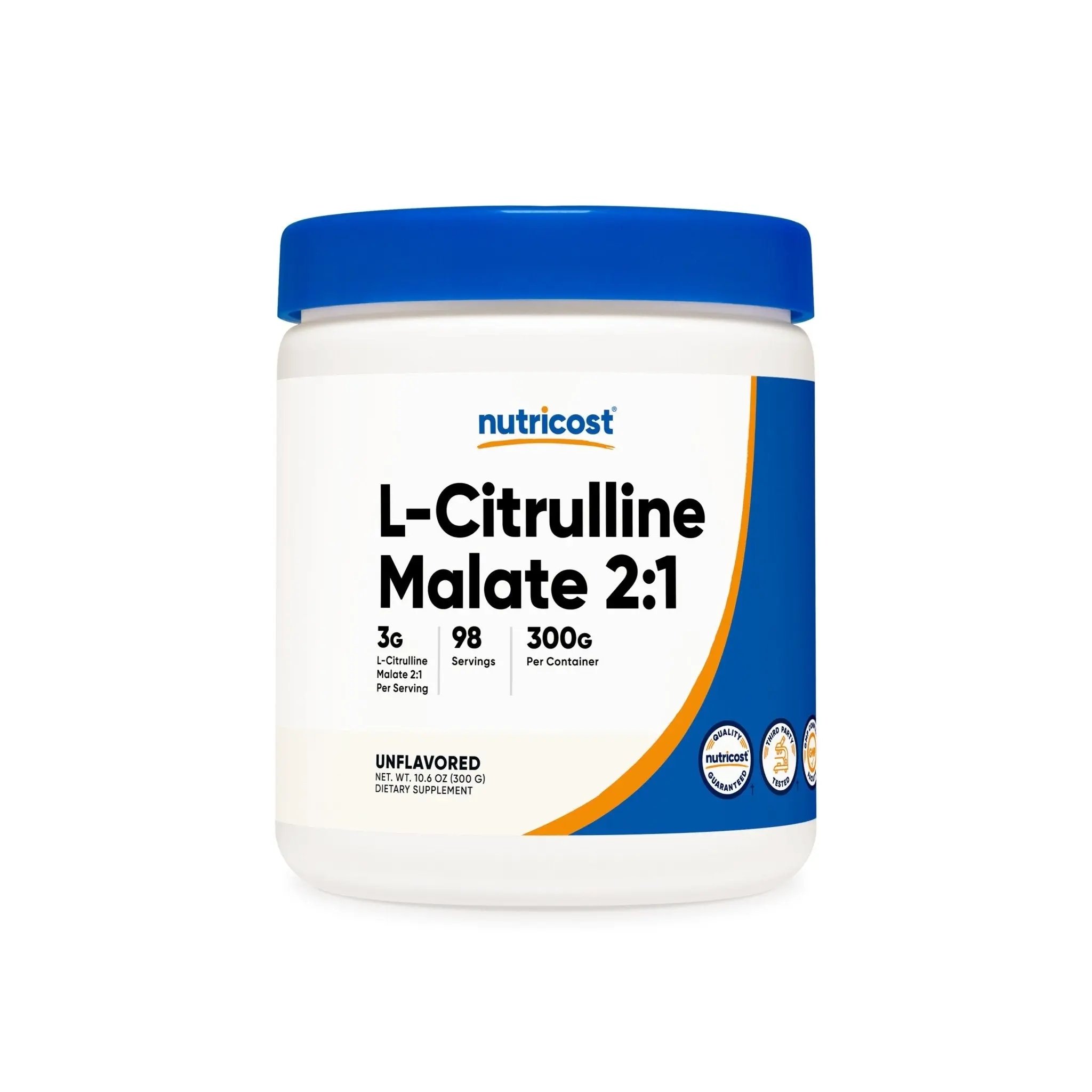 Nutricost L-Citrulline Malate (2:1) Unflavored Powder Nutricost L-Citrulline Malate (2:1) Unflavored Powder
