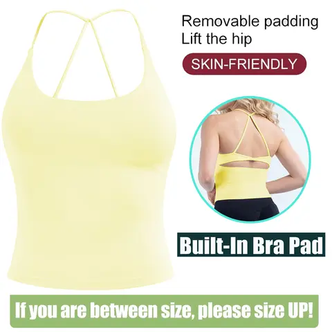 Jetjoy Women's Fitted Ribbed Seamless Halter Sports Bra - Square Neck, Removable Pads, Quick Dry, Backless Longline Crop Top, Gym Workout Apparel, All Seasons, Built for Yoga & Pilates, Beach Use