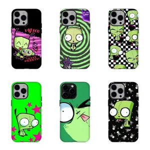 Y2K Aesthetic Invad3r Z.i.m G.I.R Phone Case – Retro Cartoon Style,for iPhone 17/16/15/14/13/12/11 ProMax Plus for Samsung phones,an excellent gift for friend or fans.