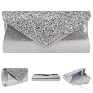 T1 Women's Evening Bags Formal Clutch Purses for Wedding Party Prom Handbags