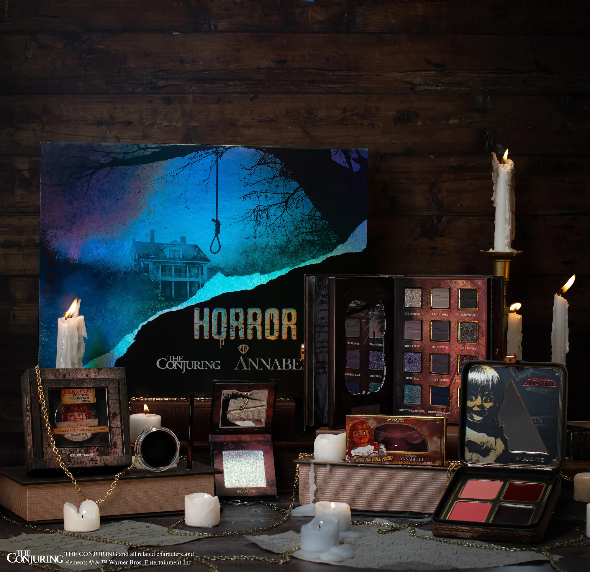 The Conjuring & Annabelle Glamlite Makeup Set