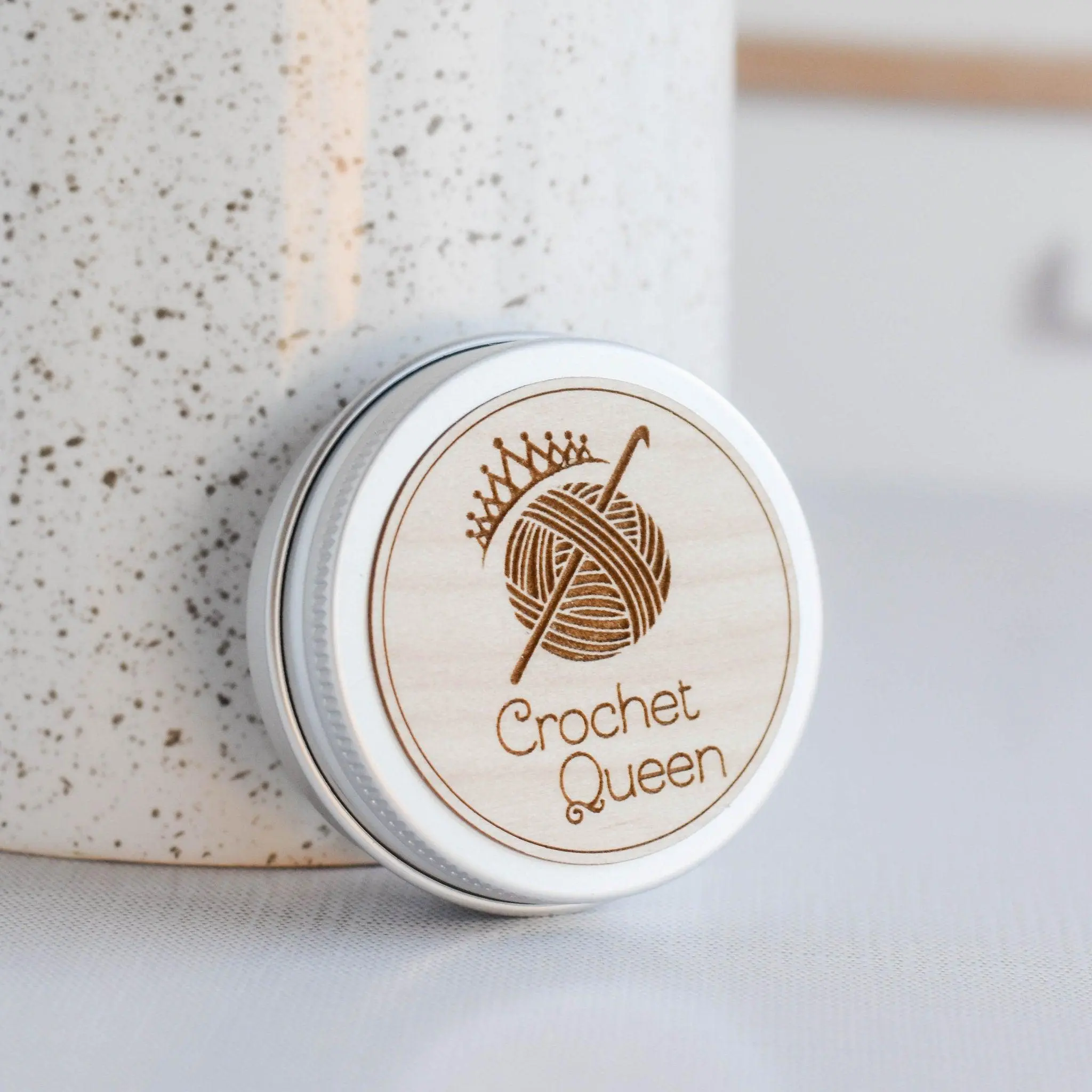 Crochet Tin Storage Container - Crochet Queen
