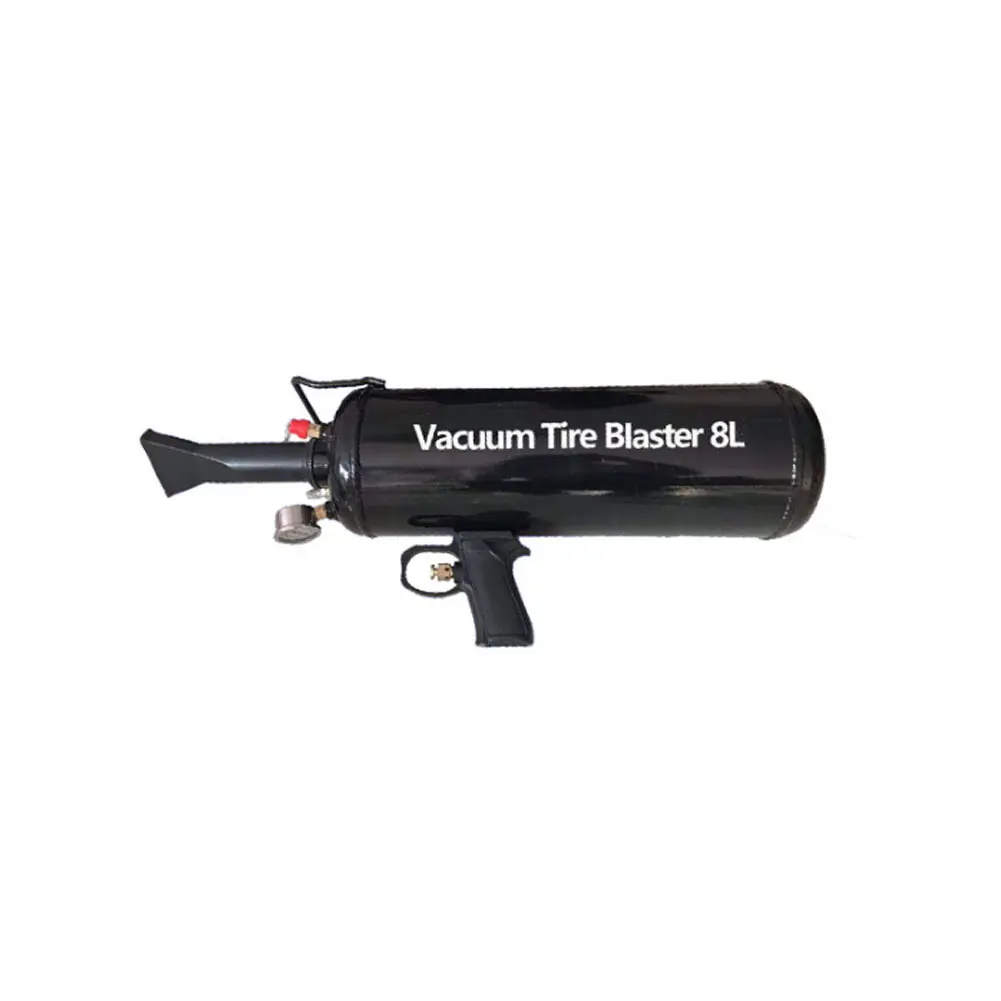 2.4 gallon Tire Bead Seater Air Blaster | Metal Tire Repair Tool | 145 PSI | 2.4 Gallon Bead Seating Tank | Black / Yellow / Blue / Red | For Car, Motorcycle, EV & Truck Tires