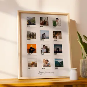 Photo Collage | Gifts For Couple | Custom Palaroid Frame | Valentines Day Gift | Anniversary Gift | Gifts for Him Her | Wedding Gift |