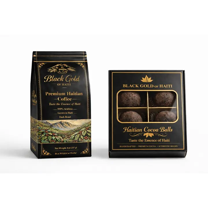 Haitian Coffee & Chocolate (6 balls) Bundle – Premium Gift Set