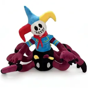 Poppy Playtime The Prototype 1006 Jester Spider Plush Toy | Horror Game Character Stuffed Doll- Clown Spider-30cm | Poppy Playtime Horror Plushie for Fans