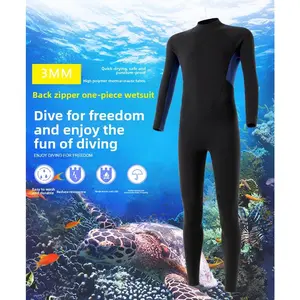 European code wetsuit men's warm and cold-proof wet winter swimming one-piece snorkeling sun protection surf suit women's wetsuit women