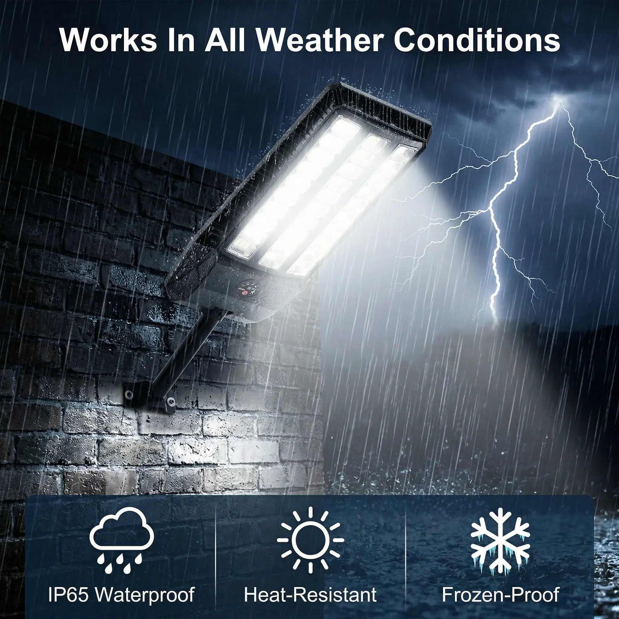 Solar Security Light Motion Sensor Dusk to Dawn Super Bright LED Solar Powered Waterproof Outdoor Wall Light Flood Light Security Lighting Home Security Easy Install No Wiring Garage Backyard Patio Garden Yard Driveway Fence Porch Walkway Outdoor Lighting
