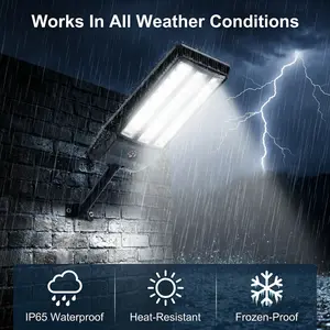 Solar Security Light Motion Sensor Dusk to Dawn Super Bright LED Solar Powered Waterproof Outdoor Wall Light Flood Light Security Lighting Home Security Easy Install No Wiring Garage Backyard Patio Garden Yard Driveway Fence Porch Walkway Outdoor Lighting