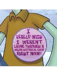 Squidward Meme Pin Buttons