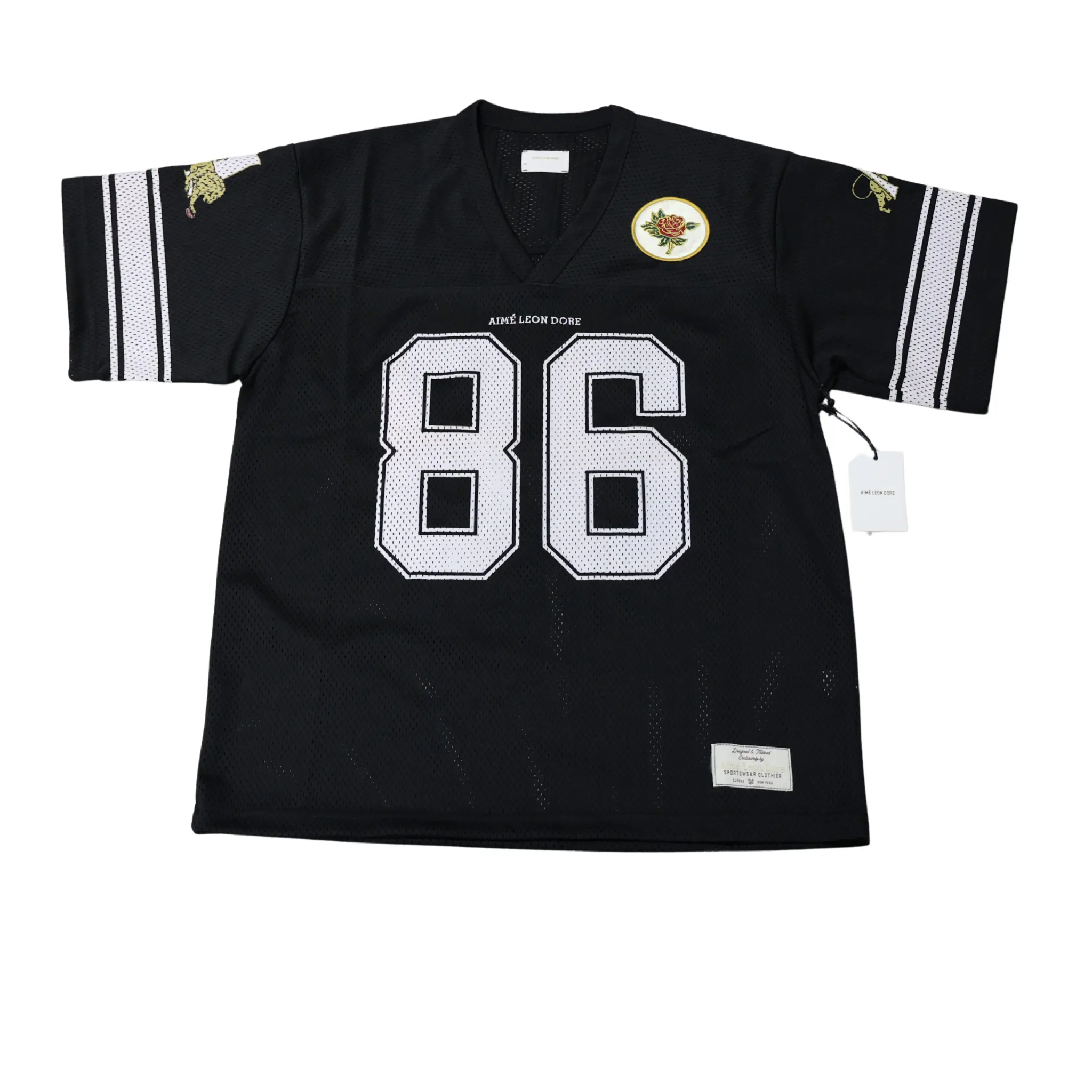 Aimé Leon Dore Team Football Jersey 'Black' - TikTok Shop