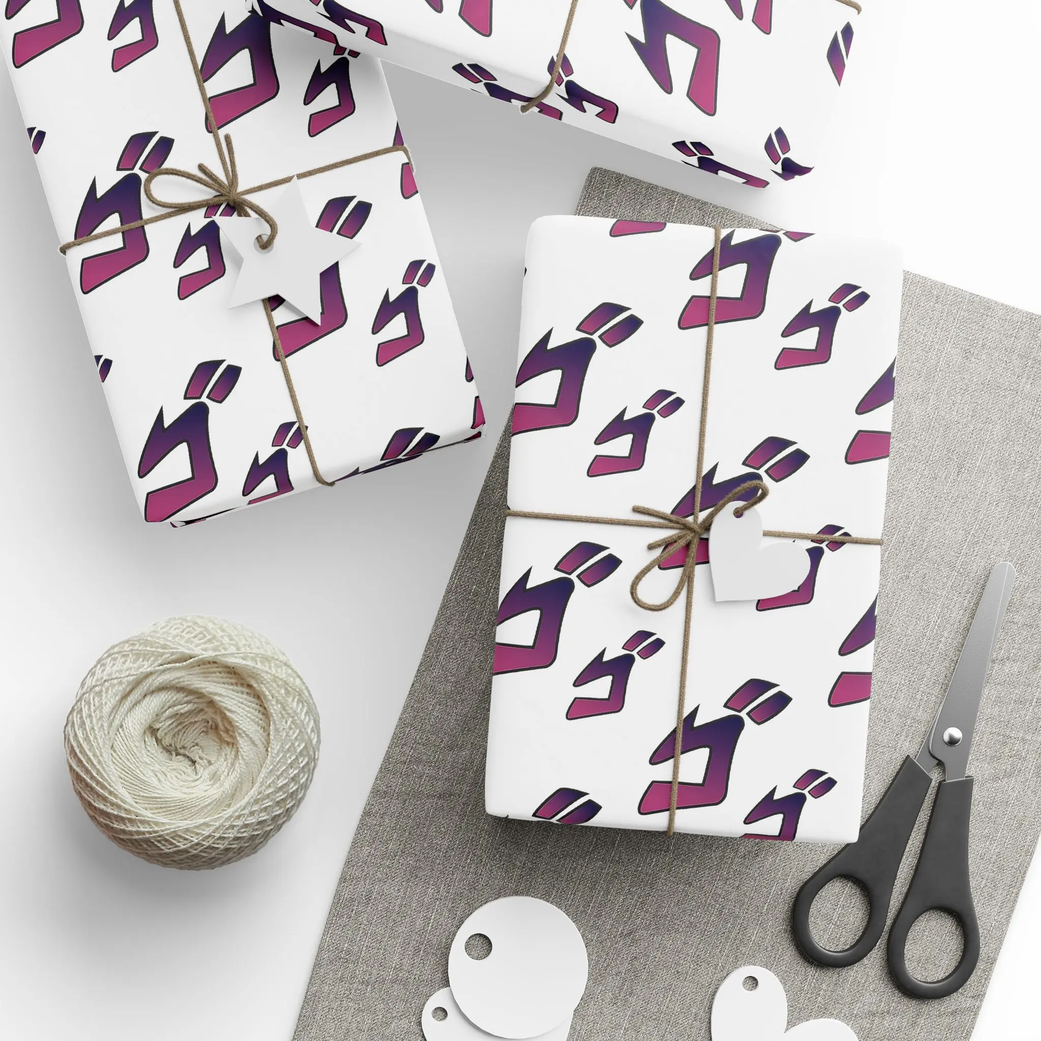 JOJO Anime Wrapping Paper, JoJo Movie Anime Gift Wrap for Christmas, Anime Wrap Birthday, Holidays, Decorative Holiday Paper,  Meme Funny Christmas Wrapping Paper, Funny Gift Wrap