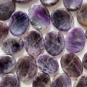 Amethyst Worry Stone