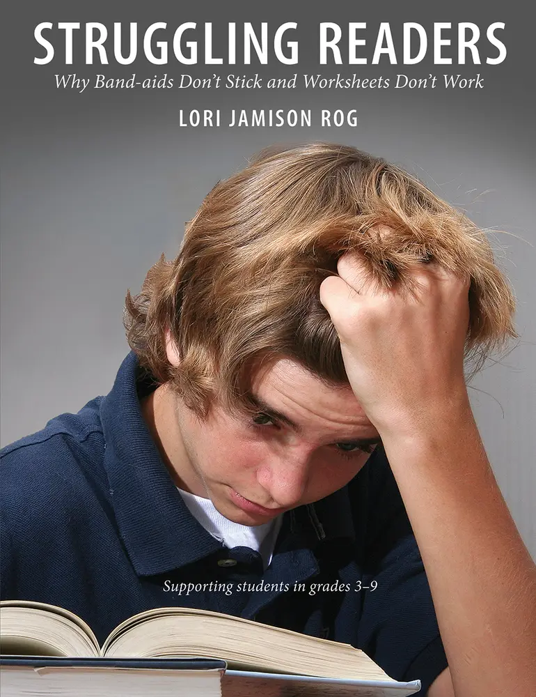 USED Book - Struggling Readers: Why Band-AIDS Don't Stick and Worksheets Don't Work by Rog, Lori Jamison (Paperback) - english
