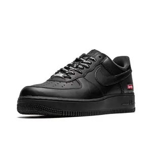 Nike Air Force 1 Low Supreme Black Men's CU9225-001 New
