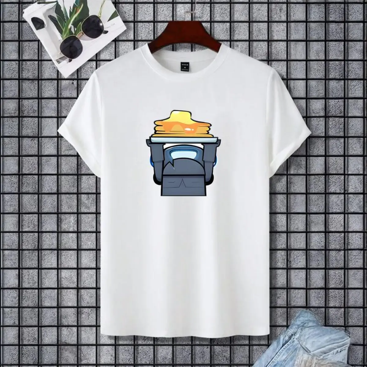 Clash Royale P.E.K.K.A Pancakes Emote T-Shirt, Clash Royale Shirt, Funny Gaming Tee