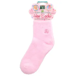 Earth Therapeutics Aloe Moisture™, Aloe Socks™, Pink, 1 Pair Earth Therapeutics Aloe Moisture™, Aloe Socks™, Pink, 1 Pair