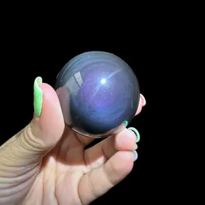 Rainbow crystal spheres Home Ornament