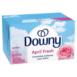 April Fresh Scent Dryer Sheets 240-Count - Long-Lasting Freshness, Softens Fabric, Reduces Static