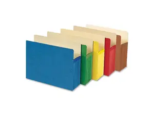 Smead Manufacturing Company SMD73836 File Pockets- Letter- 5-.25in. Exp- Asst