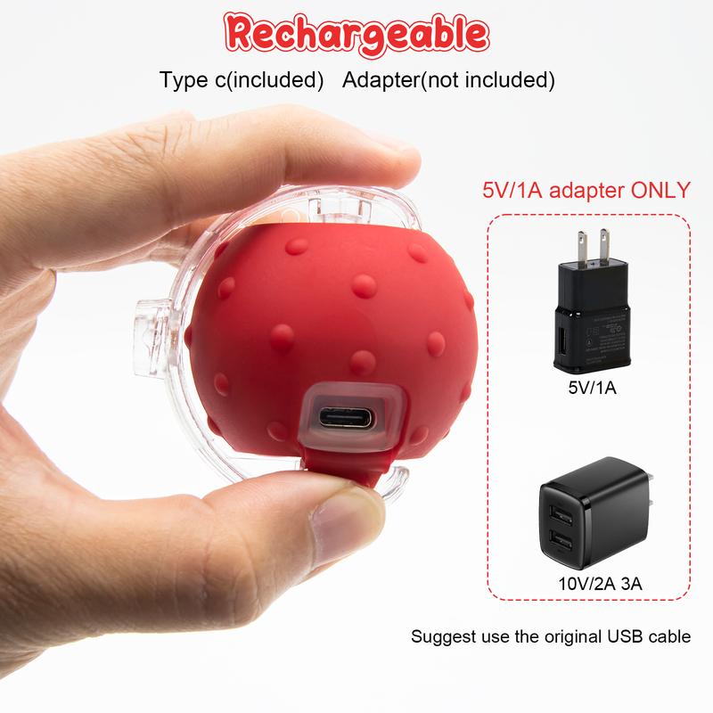 SPOVEN Cat&Small dog Toy - Interactive USB Rechargeable  Ball Toy on Rug , Anti-Depression Fun Gift for Cats & Dogs