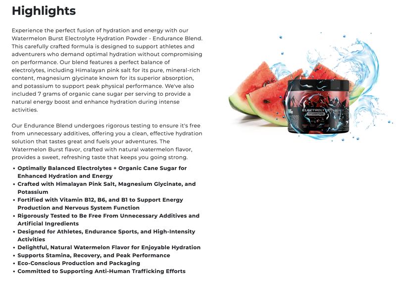 Wildly Charged Premium Electrolyte Hydration Powder | Endurance 4 Refreshing Flavors | Fitness Electrolyte Drink Mix | 80-90 Servings | Natural Ingredients