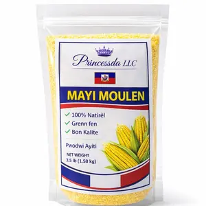 Premium Haitian Mayi Moulen – 100% Natural Cornmeal (3.5 lb)