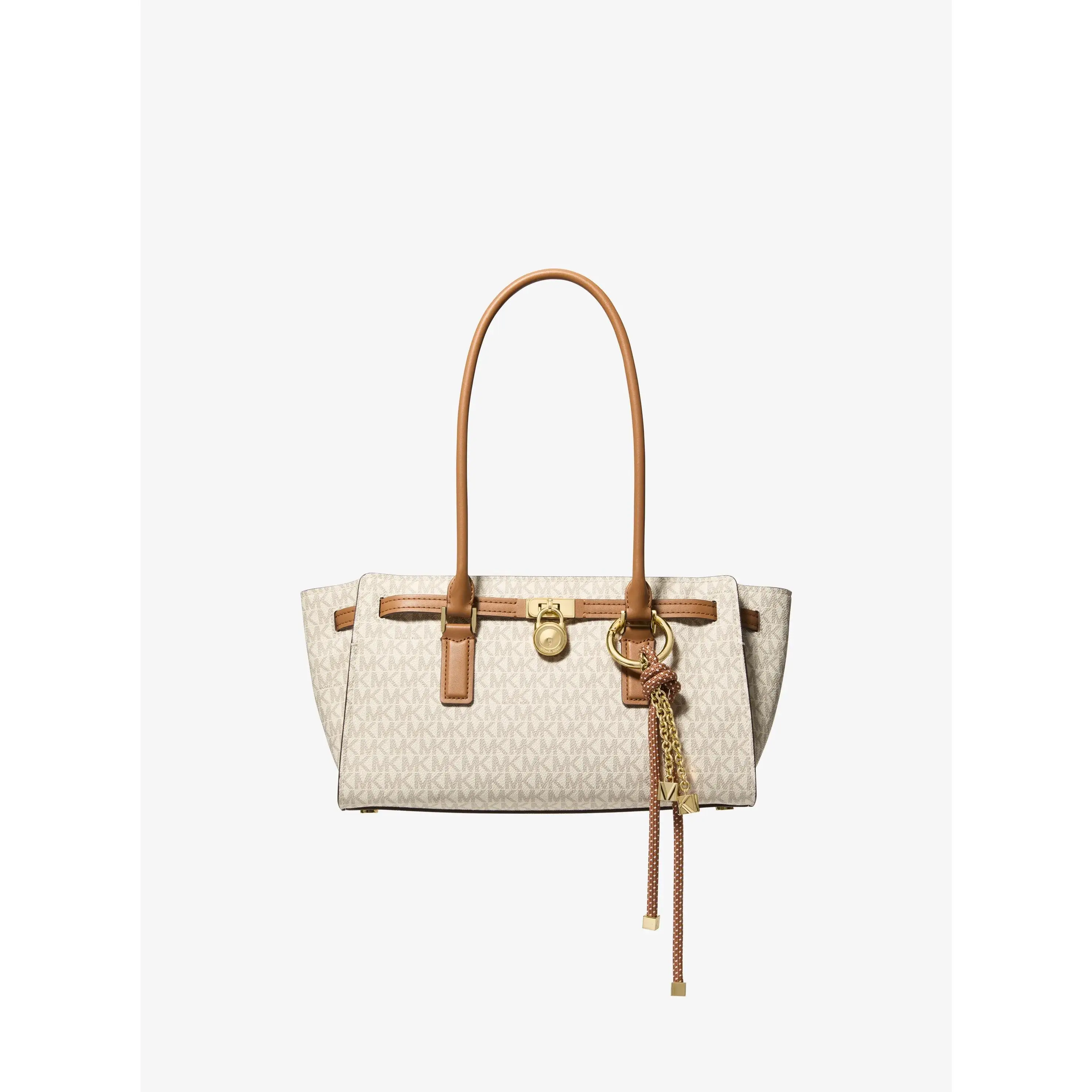 Hamilton Moderne Small Signature Logo Satchel