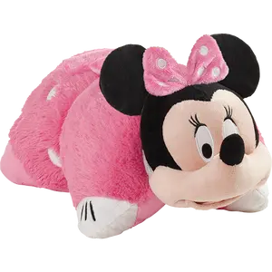 Pink Polka Dot Mouse Pillow Pet