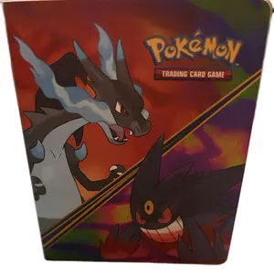 Pokemon Mega Charizard TCG Mini Portfolio - Official Trading Card Game Storage Case for Collectors
