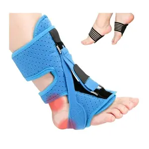 Plantar Fasciitis night splint Blue soft and comfortable. Therapeutic arch support. new sealed.  Helps with heel spurs, relieves pain, stretch the achilles, support for drop foot. Helps reduce muscle contracture, inflammation and pain.